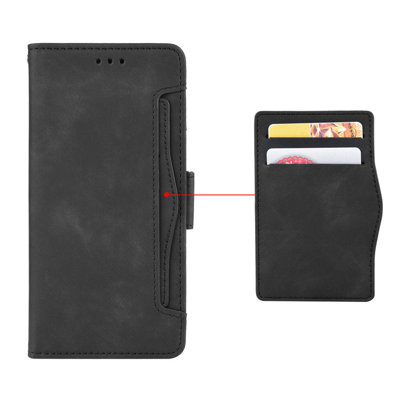 iPhone Multi-card Slot Flip Leather Case